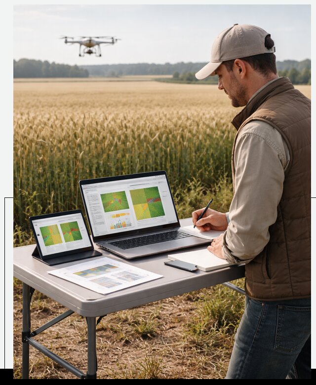 Система AI прогнозирования урожайности для точных агрономий в Кронштадте