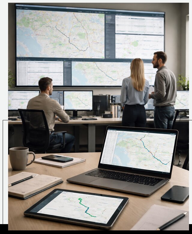 Трекинг грузов и Fleet Management, мониторинг автопарка в Кронштадте