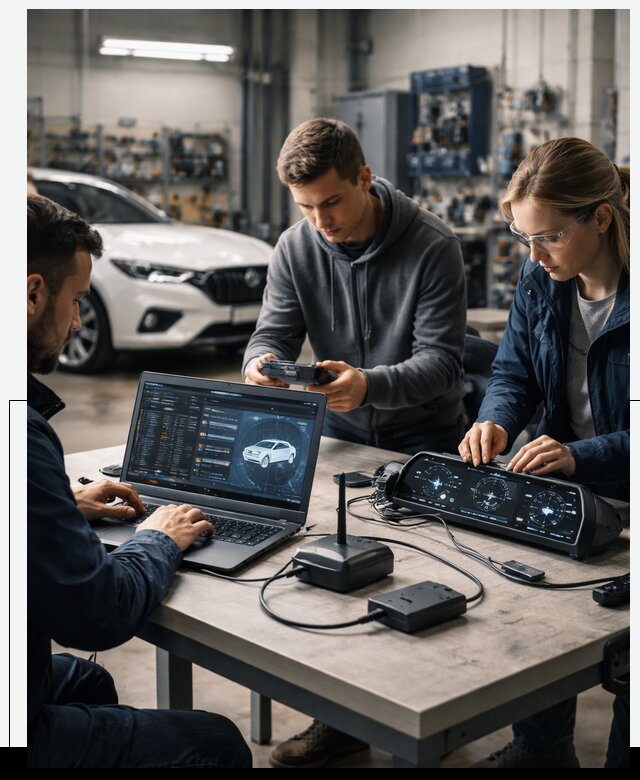 Разработка Connected Car и ПО для автопрома в Кронштадте