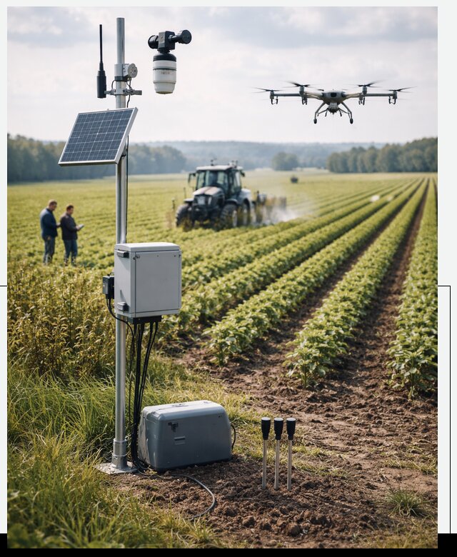 Разработка IoT мониторинга полей в Кронштадте от 8869 р. | АвикейКрн