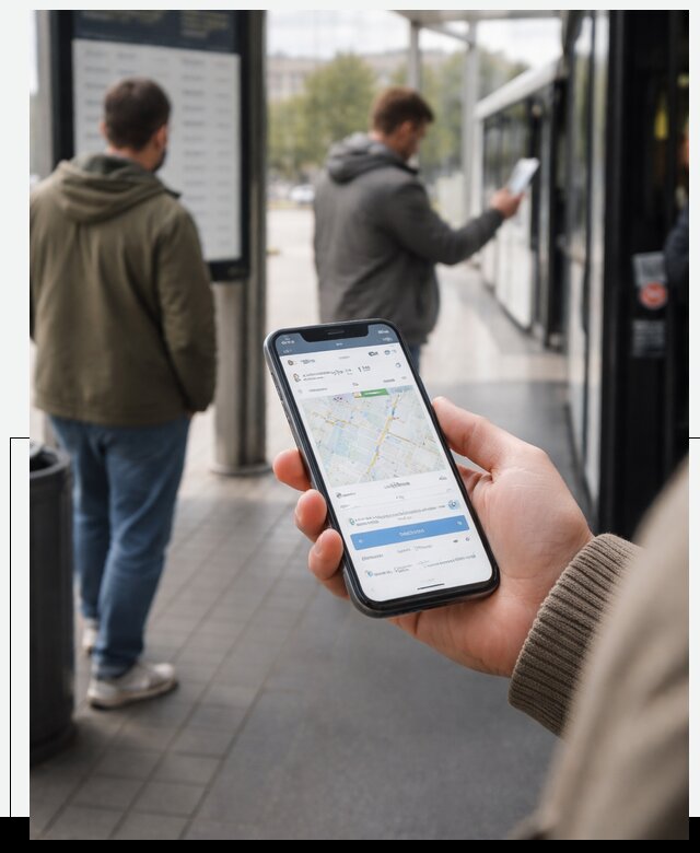 Мобильное приложение для пассажиров в Кронштадте с оплатой и расписанием